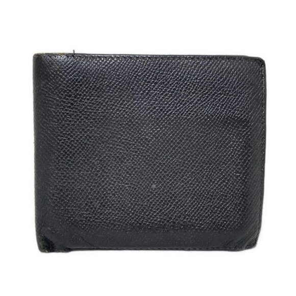 Auth BVLGARI - Black Leather Bifold Wallet - Picture 7 of 10